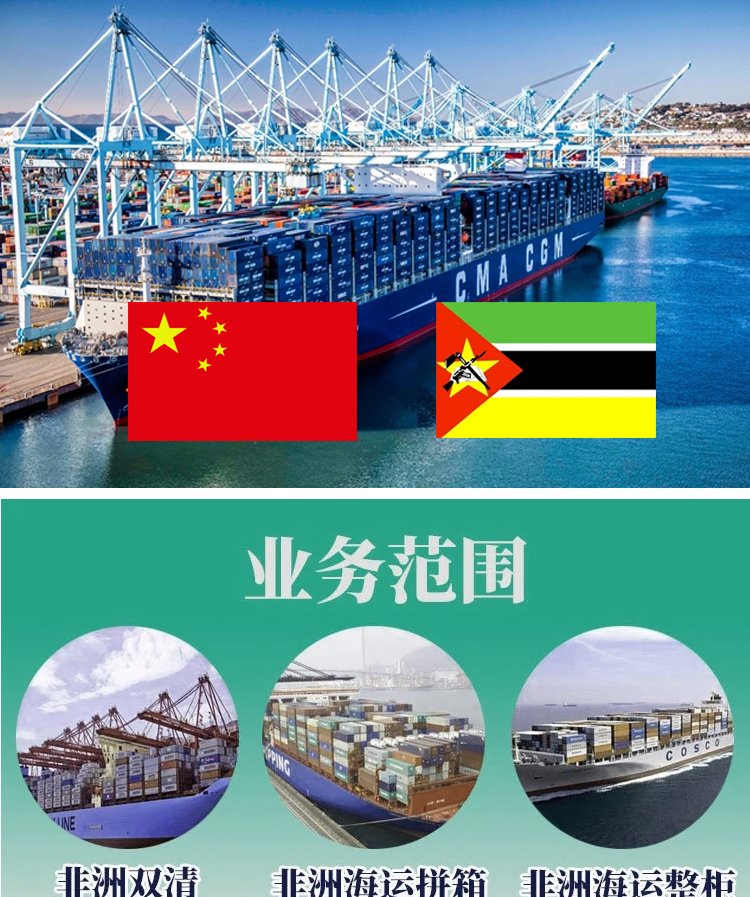 莫桑比克貝拉港物流專(zhuān)線(xiàn) 騰程貨代助力非洲貿(mào)易高效暢通